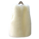 Damevest i kunstpels uden ærmer polyester bomuld blød fluffy overflade til hverdagsbrug og lagdeling 5