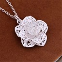Damhalsband med blomma D335 2