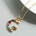 Damhalsband med bokstaven D124 10