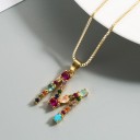 Damhalsband med bokstaven D124 16