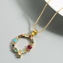 Damhalsband med bokstaven D124 20