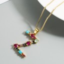 Damhalsband med bokstaven D124 29