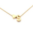 Damhalsband med bokstaven D128 P