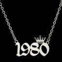 Damhalsband med födelseår D240 1991