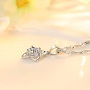 Damhalsband med fyrklöver D422 4
