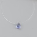 Damhalsband med hänge A2516 8