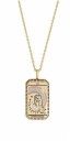 Damhalsband med hänge D105 7