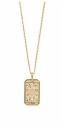 Damhalsband med hänge D105 9