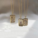 Damhalsband med hänge D105 3