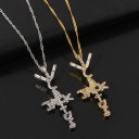 Damhalsband med hänge D120 3