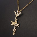 Damhalsband med hänge D120 5