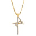 Damhalsband med hänge D121 1