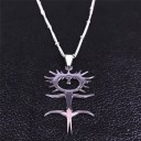 Damhalsband med hänge D154 2