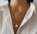 Damhalsband med hänge D27 2