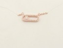 Damhalsband med hänge D321 2