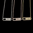 Damhalsband med hänge D321 1