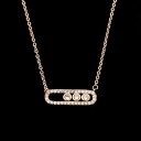 Damhalsband med hänge D321 3