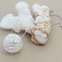 Damhalsband med hänge D550 4