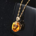 Damhalsband med hänge D594 3
