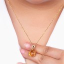 Damhalsband med hänge D594 6