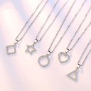 Damhalsband med hänge D610 1