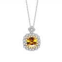 Damhalsband med hänge D645 7