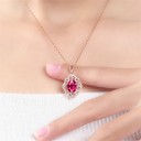 Damhalsband med hänge D685 6