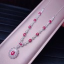 Damhalsband med hänge D732 1