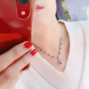 Damhalsband med hänge D732 3