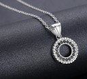 Damhalsband med hänge D787 5