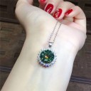 Damhalsband med hänge D788 3