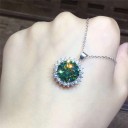 Damhalsband med hänge D788 4