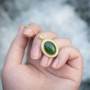 Damhalsband med hänge D789 5