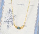 Damhalsband med hänge D841 3