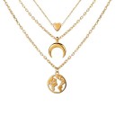 Damhalsband med hängen G812 14