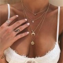 Damhalsband med hängen G812 3