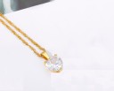 Damhalsband med hjärthänge 5