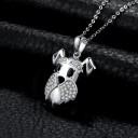 Damhalsband med hund G611 4