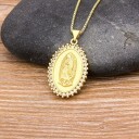 Damhalsband med Jungfru Maria 4