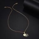Damhalsband med katt D369 2