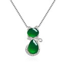 Damhalsband med katt D836 1