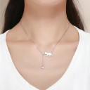Damhalsband med katt M124 2