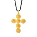 Damhalsband med kors D345 1