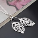 Damhalsband med löv 3