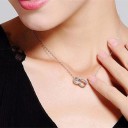 Damhalsband med sammankopplade cirklar G486 2