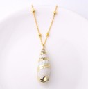 Damhalsband med skal 4
