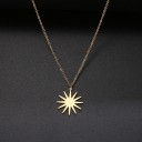 Damhalsband med sol D376 3