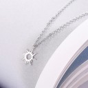 Damhalsband med sol G644 2