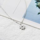 Damhalsband med sol G644 3