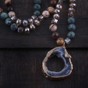 Damhalsband med sten 4